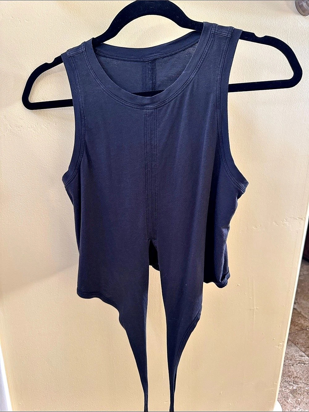 Lululemon Lightweight Split-Back Training Tank Top Black